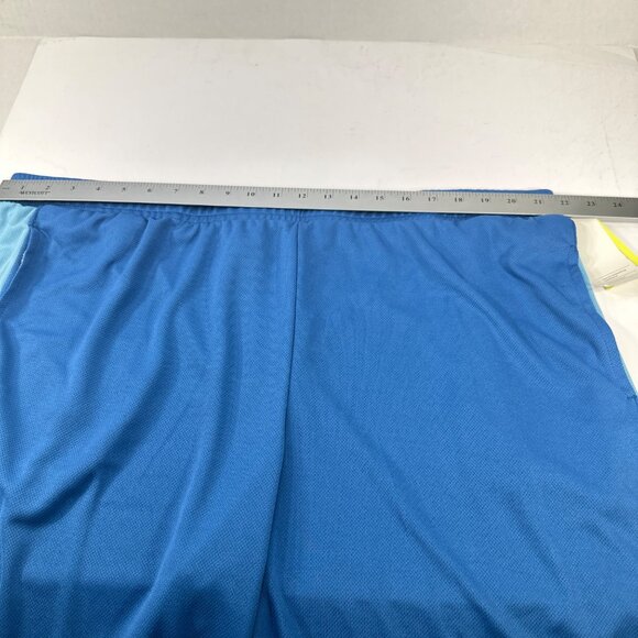 All In Motion Mens Sz XXL Short Mesh Moisture Wicking Two Front Pockets Blue New - Picture 7 of 16